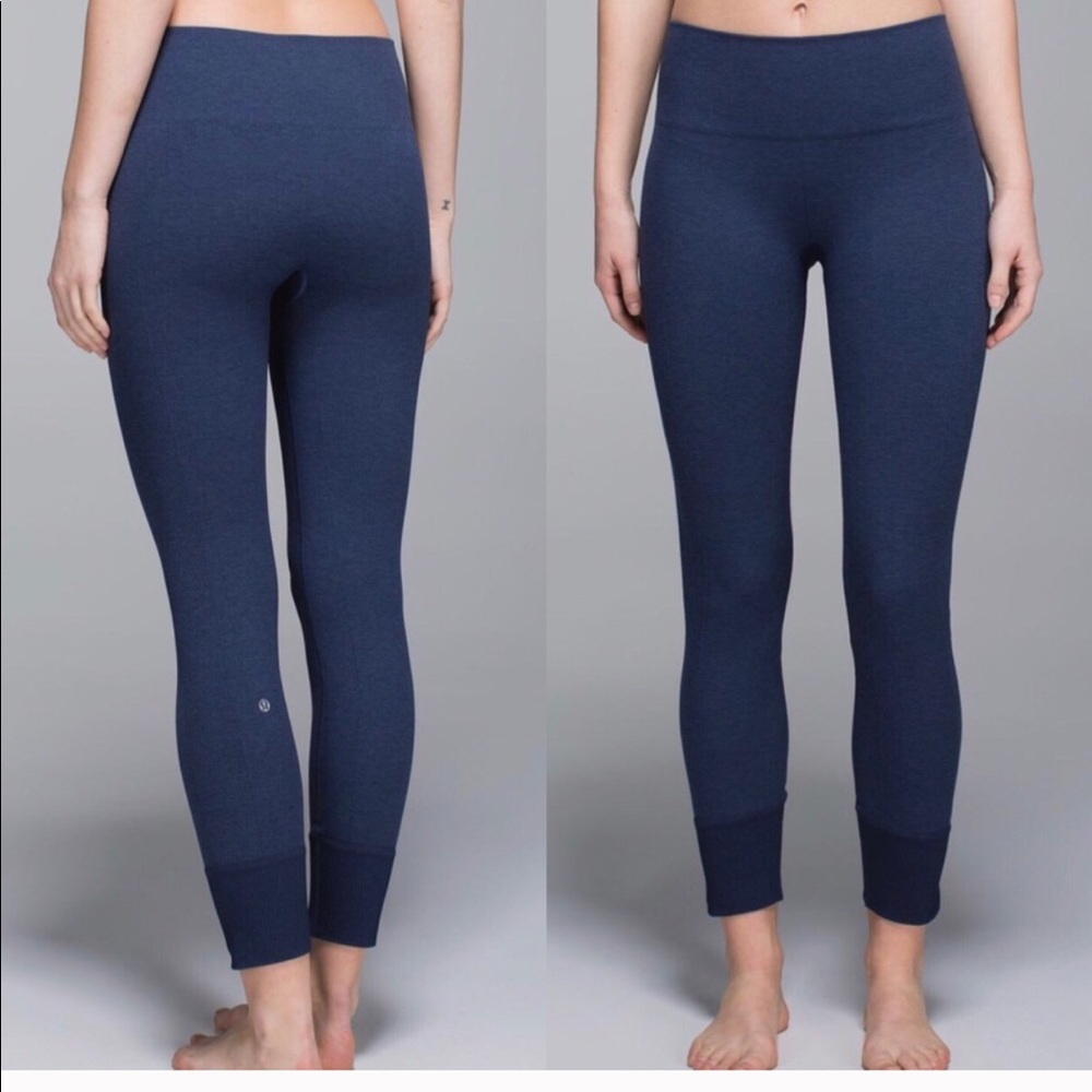 Dark grey lululemon leggings size 4